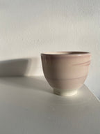 Blush sabal cup - subtle smiley