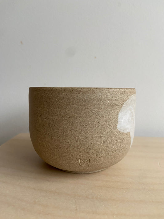 Coffee Cup "UKIYO" white brush